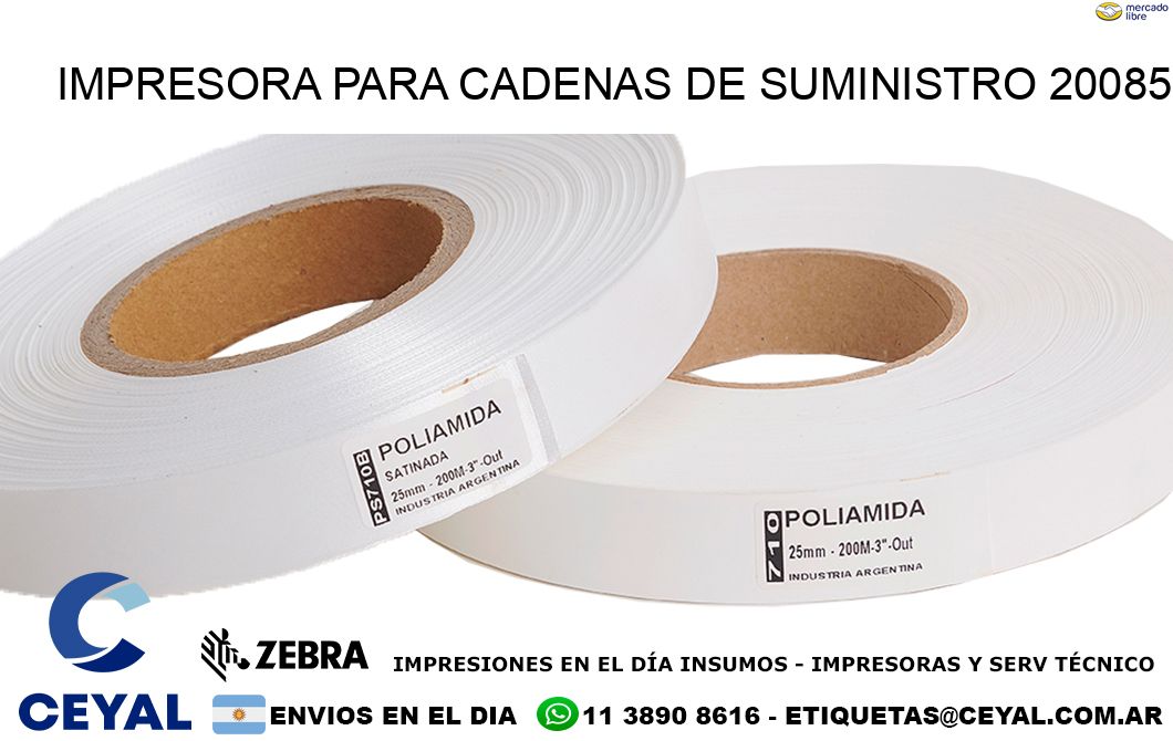 IMPRESORA PARA CADENAS DE SUMINISTRO 20085