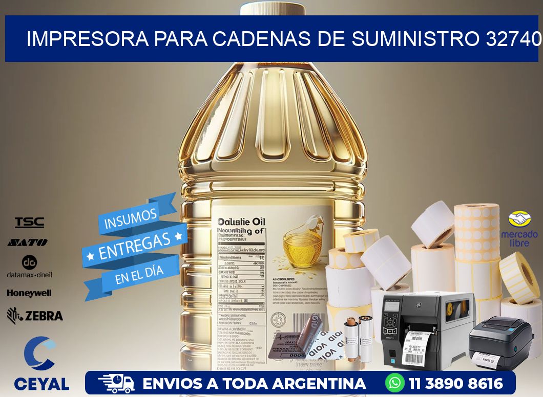 IMPRESORA PARA CADENAS DE SUMINISTRO 32740