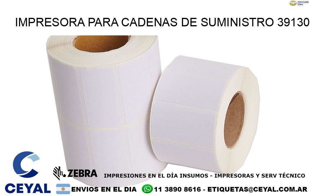 IMPRESORA PARA CADENAS DE SUMINISTRO 39130