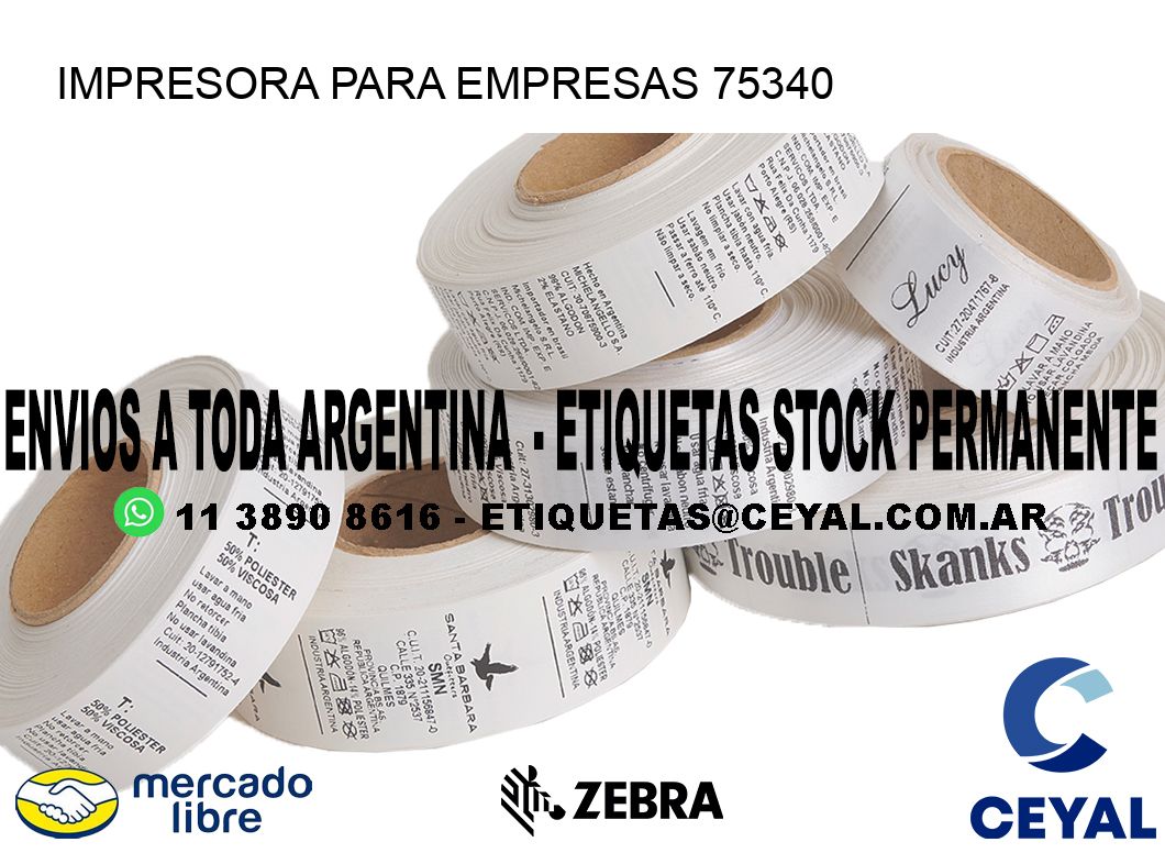 IMPRESORA PARA EMPRESAS 75340