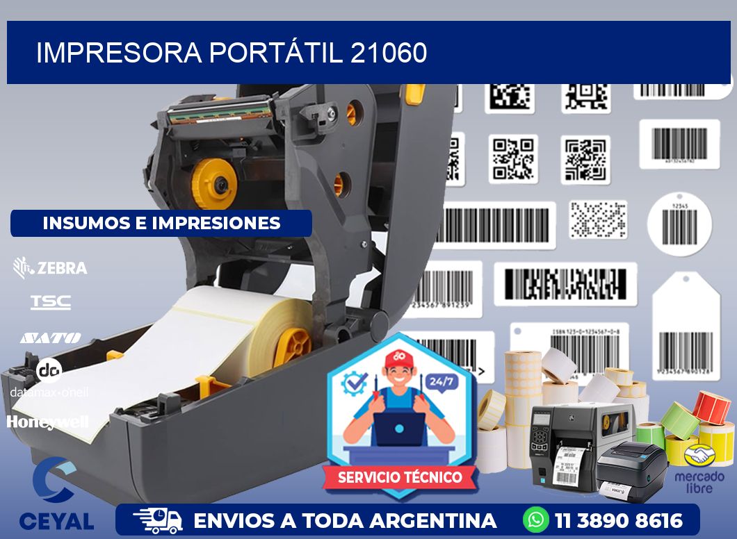 IMPRESORA PORTÁTIL 21060