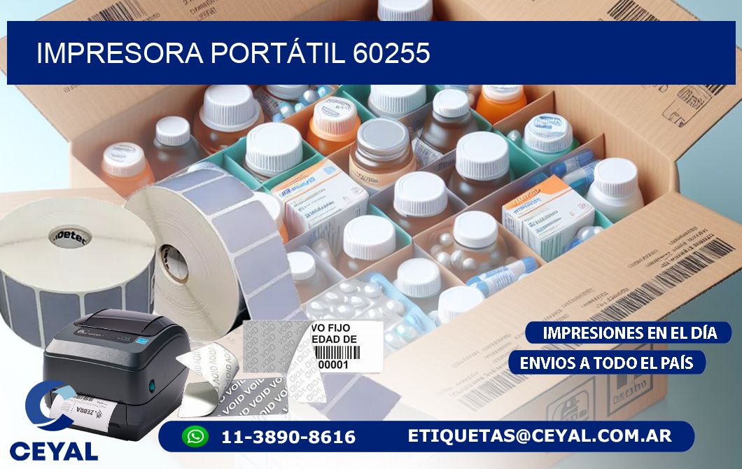 IMPRESORA PORTÁTIL 60255