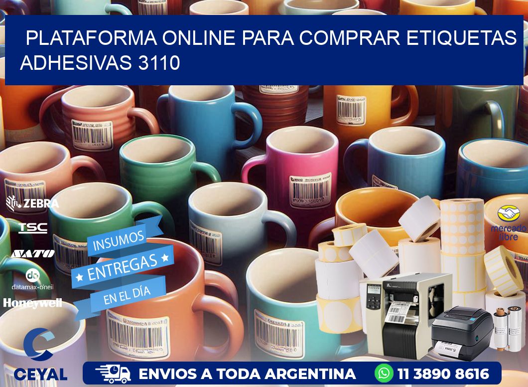 Plataforma Online para Comprar Etiquetas Adhesivas 3110