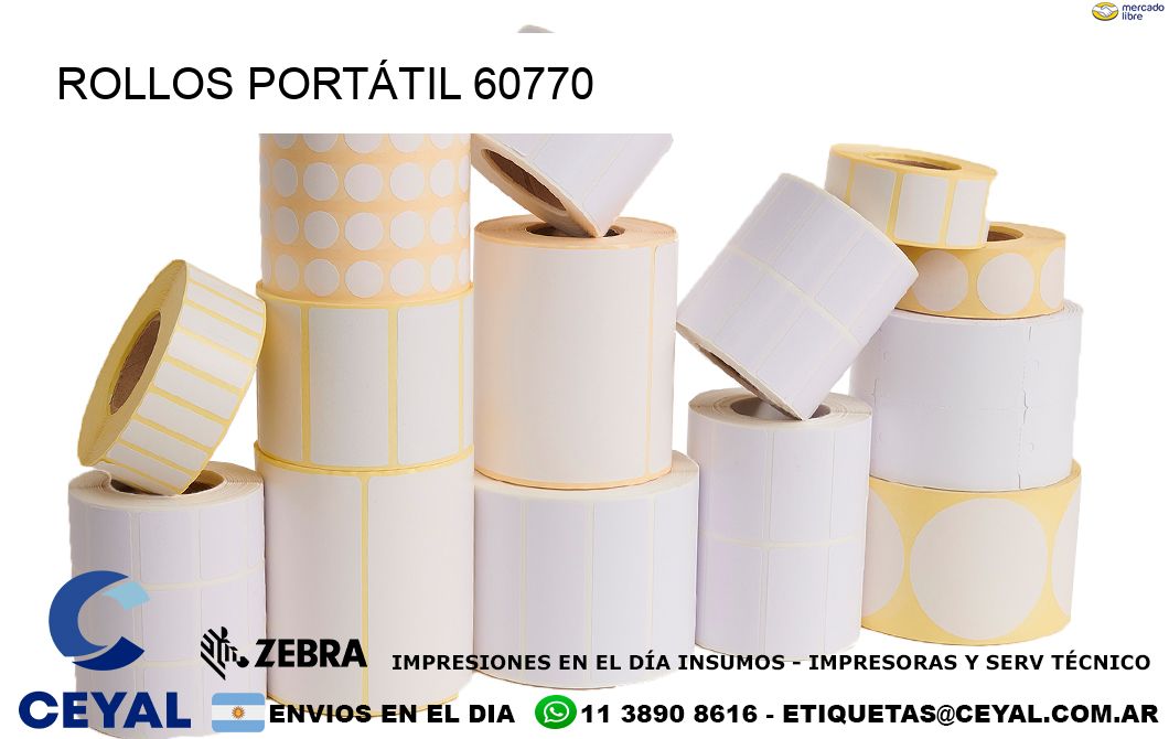 ROLLOS PORTÁTIL 60770