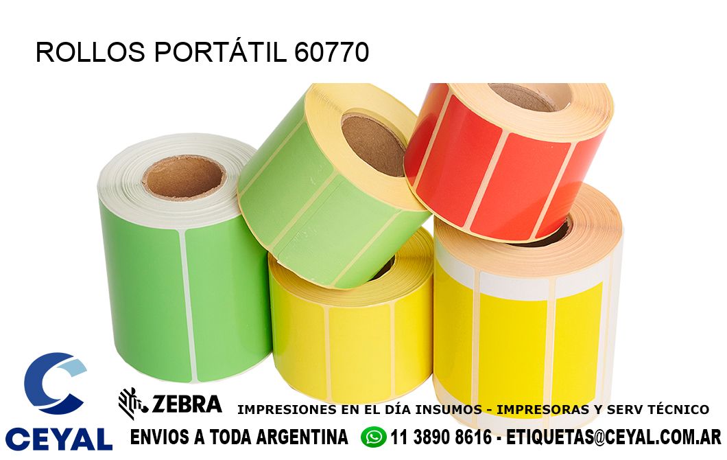 ROLLOS PORTÁTIL 60770