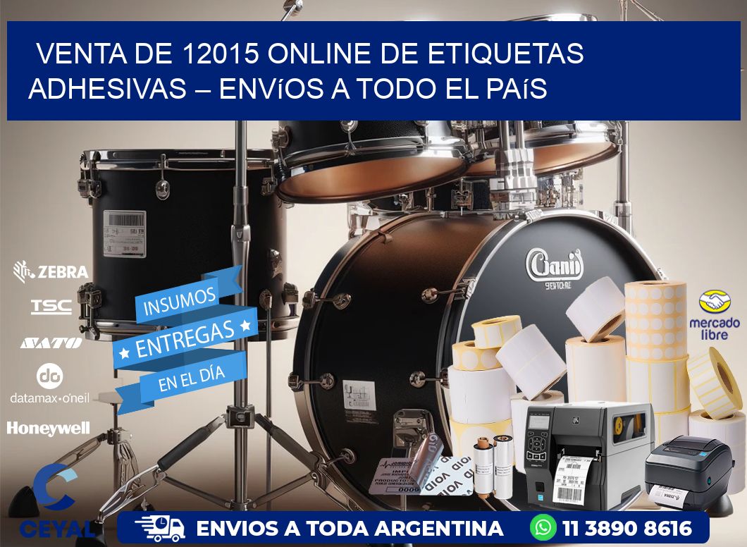 Venta de 12015 Online de Etiquetas Adhesivas – Envíos a Todo el País