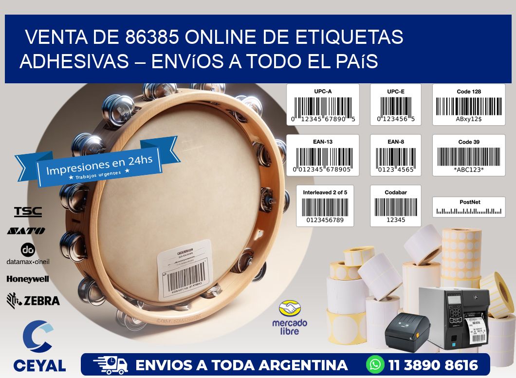 Venta de 86385 Online de Etiquetas Adhesivas – Envíos a Todo el País