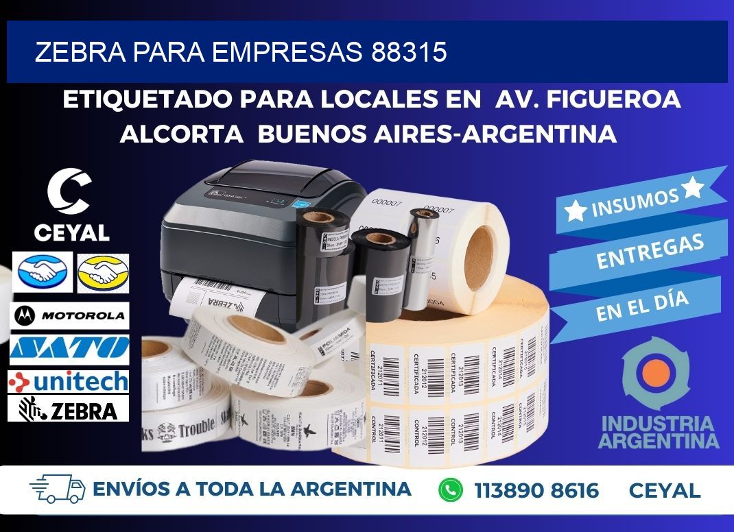 ZEBRA PARA EMPRESAS 88315
