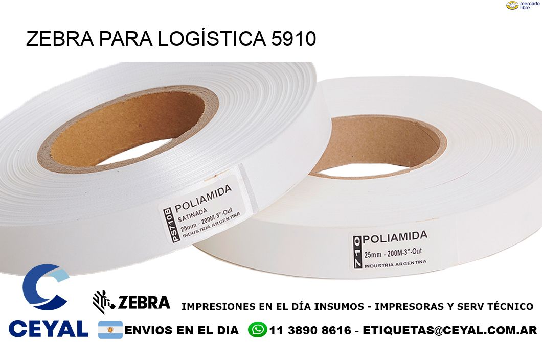ZEBRA PARA LOGÍSTICA 5910