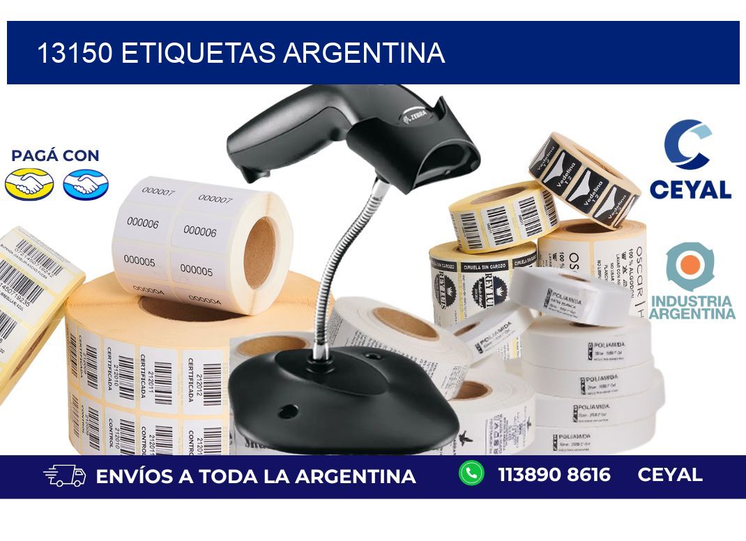 13150 etiquetas argentina