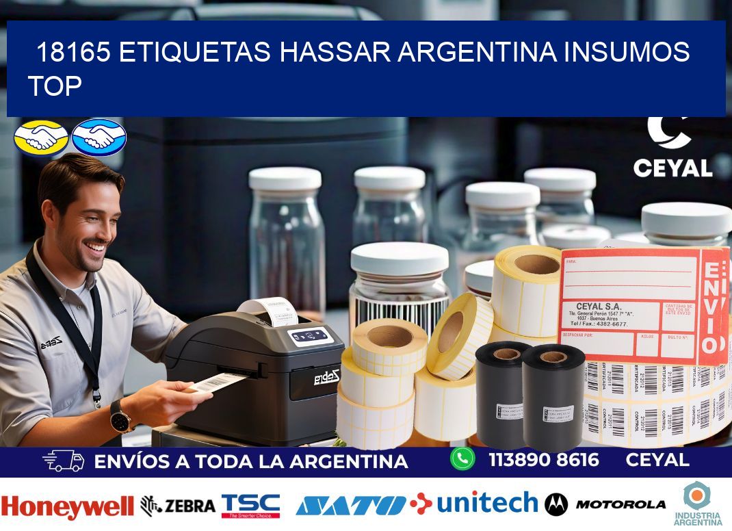 18165 etiquetas hassar argentina INSUMOS TOP
