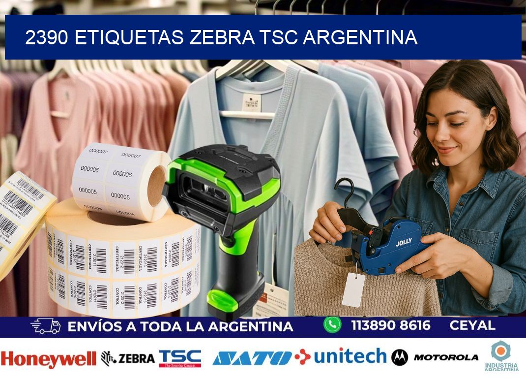 2390 etiquetas zebra tsc argentina
