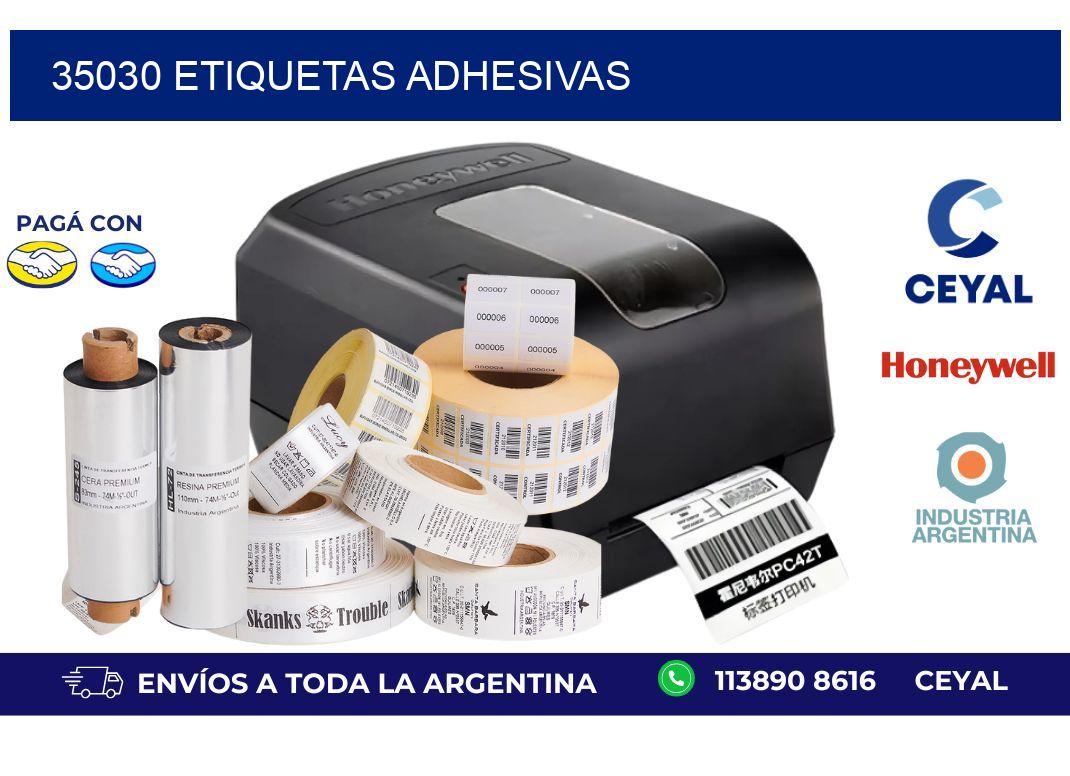 35030 ETIQUETAS ADHESIVAS