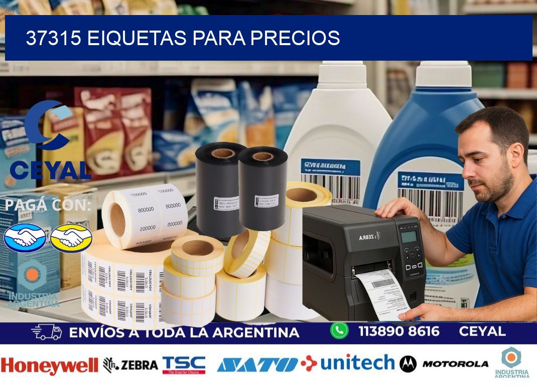 37315 EIQUETAS PARA PRECIOS