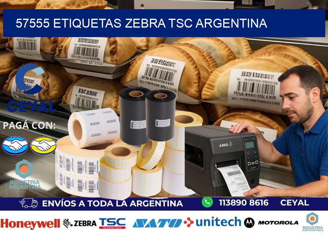 57555 etiquetas zebra tsc argentina