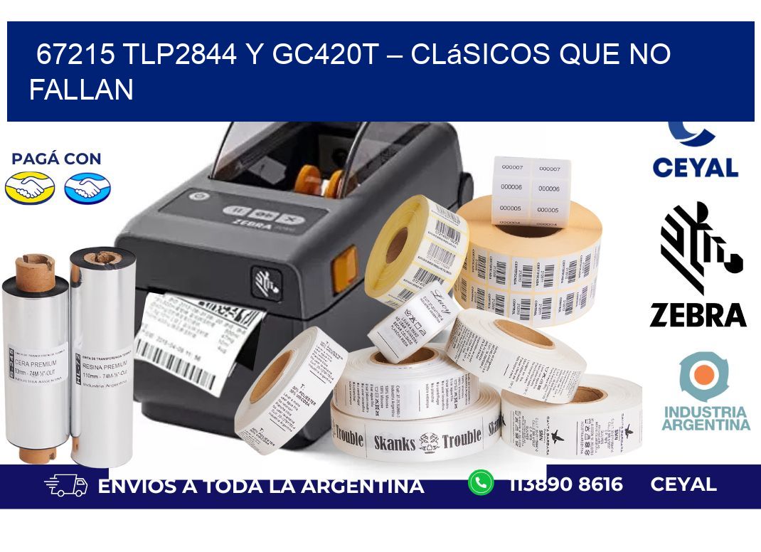 67215 TLP2844 y GC420T – Clásicos que No Fallan