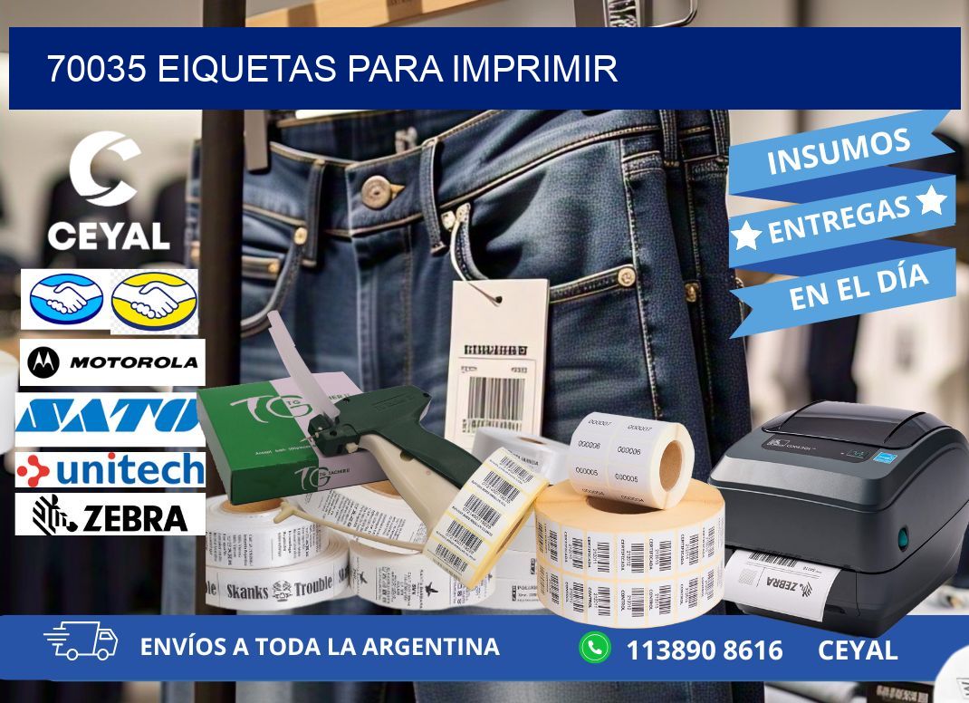 70035 EIQUETAS PARA IMPRIMIR
