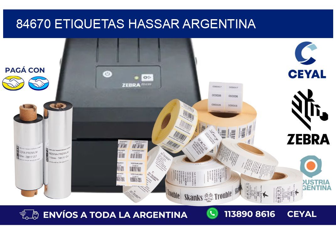 84670 etiquetas hassar argentina