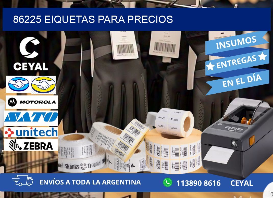 86225 EIQUETAS PARA PRECIOS