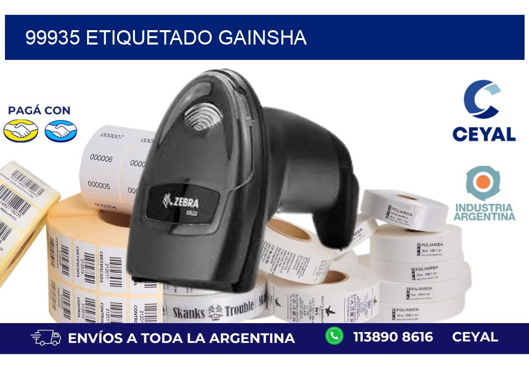 99935 ETIQUETADO GAINSHA