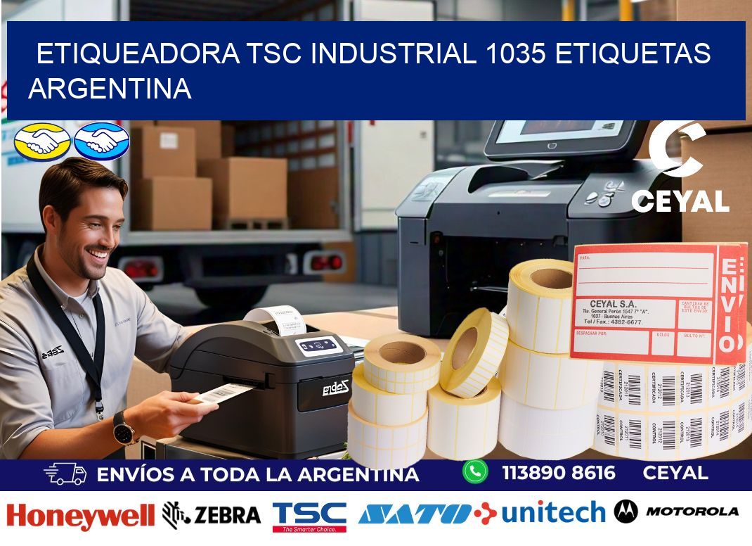 etiqueadora tsc industrial 1035 etiquetas argentina