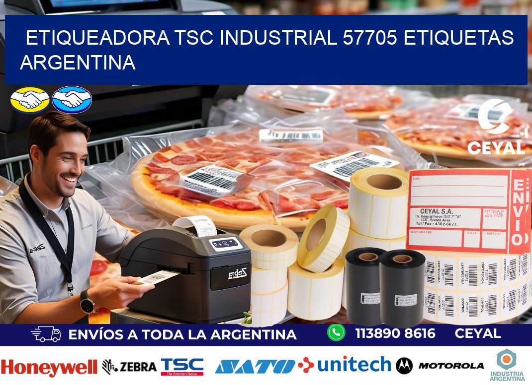 etiqueadora tsc industrial 57705 etiquetas argentina