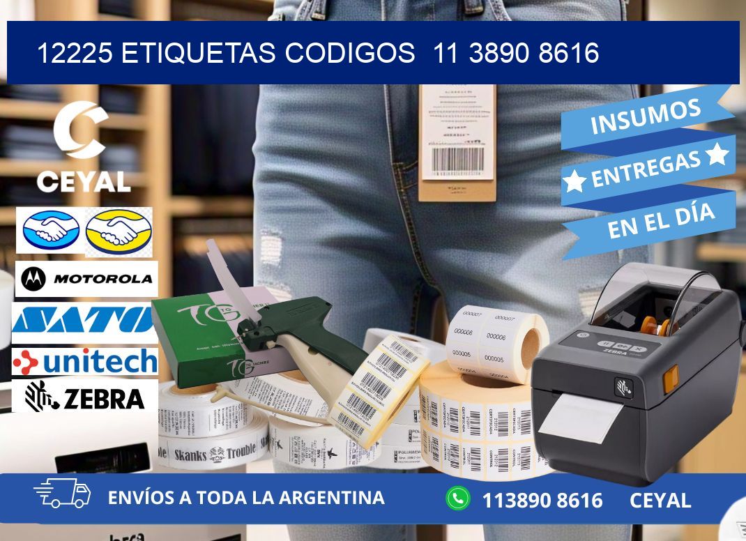 12225 ETIQUETAS CODIGOS  11 3890 8616
