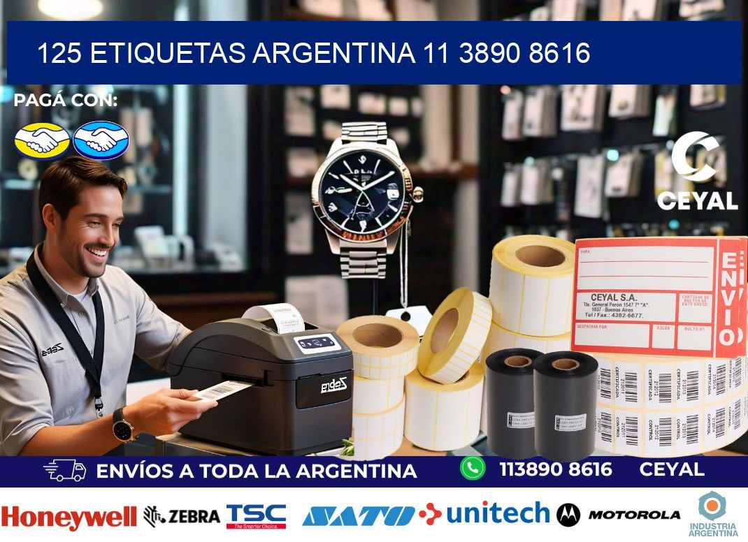 125 ETIQUETAS ARGENTINA 11 3890 8616