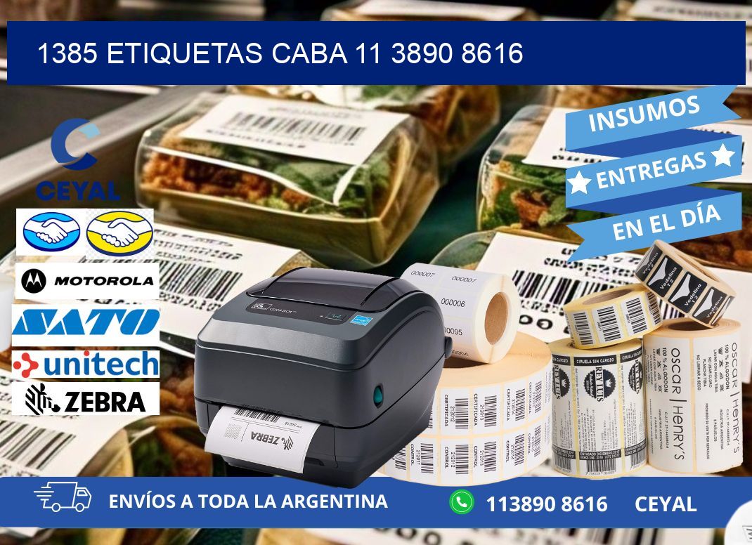 1385 ETIQUETAS CABA 11 3890 8616