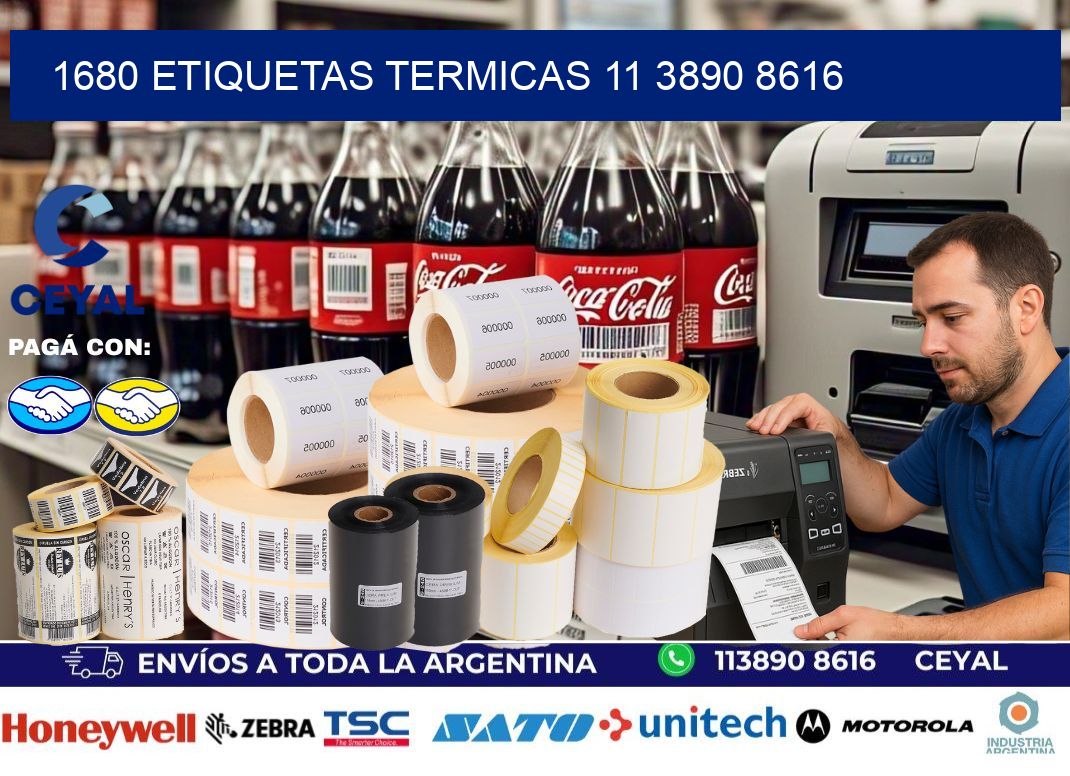 1680 ETIQUETAS TERMICAS 11 3890 8616