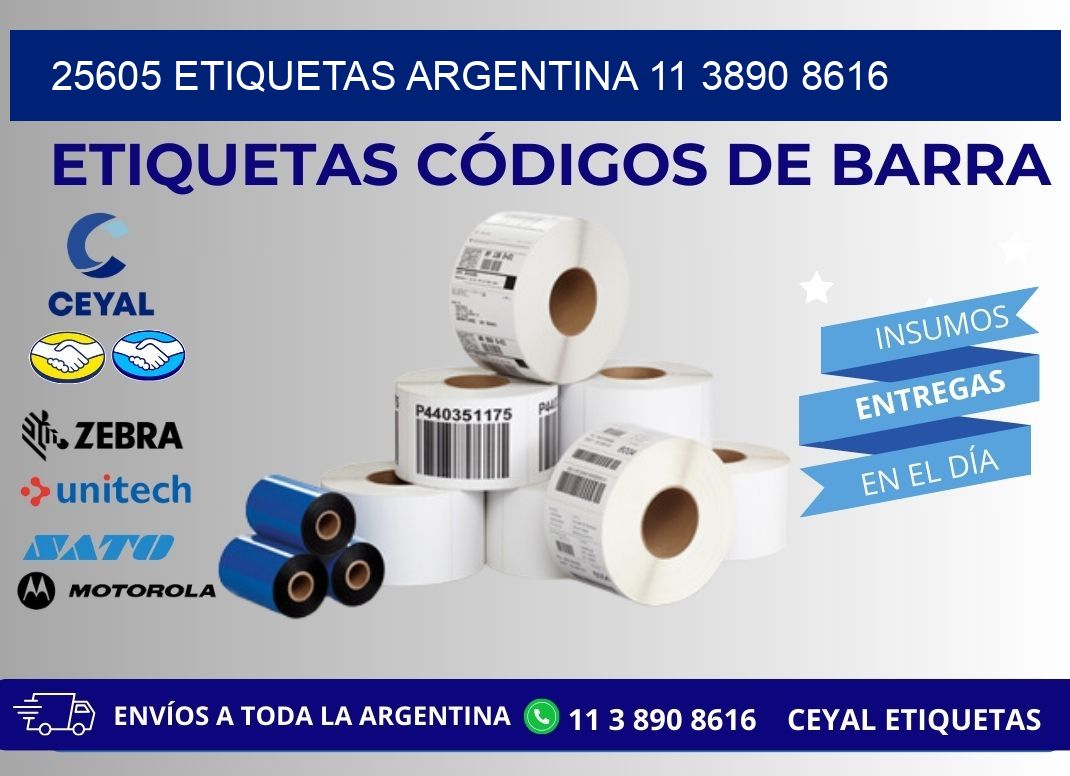 25605 ETIQUETAS ARGENTINA 11 3890 8616