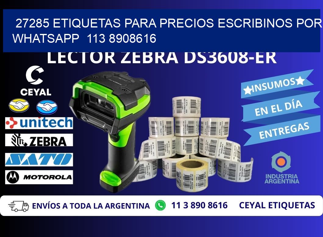 27285 ETIQUETAS PARA PRECIOS ESCRIBINOS POR WHATSAPP  113 8908616