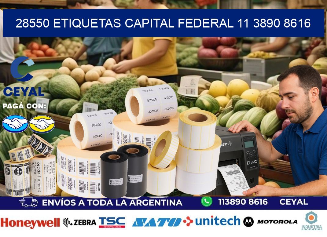 28550 ETIQUETAS CAPITAL FEDERAL 11 3890 8616