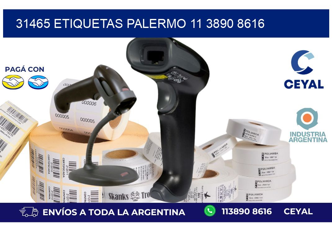 31465 ETIQUETAS PALERMO 11 3890 8616