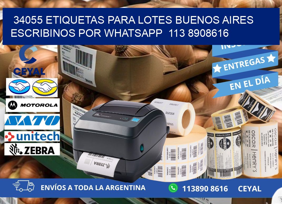 34055 ETIQUETAS PARA LOTES BUENOS AIRES ESCRIBINOS POR WHATSAPP  113 8908616