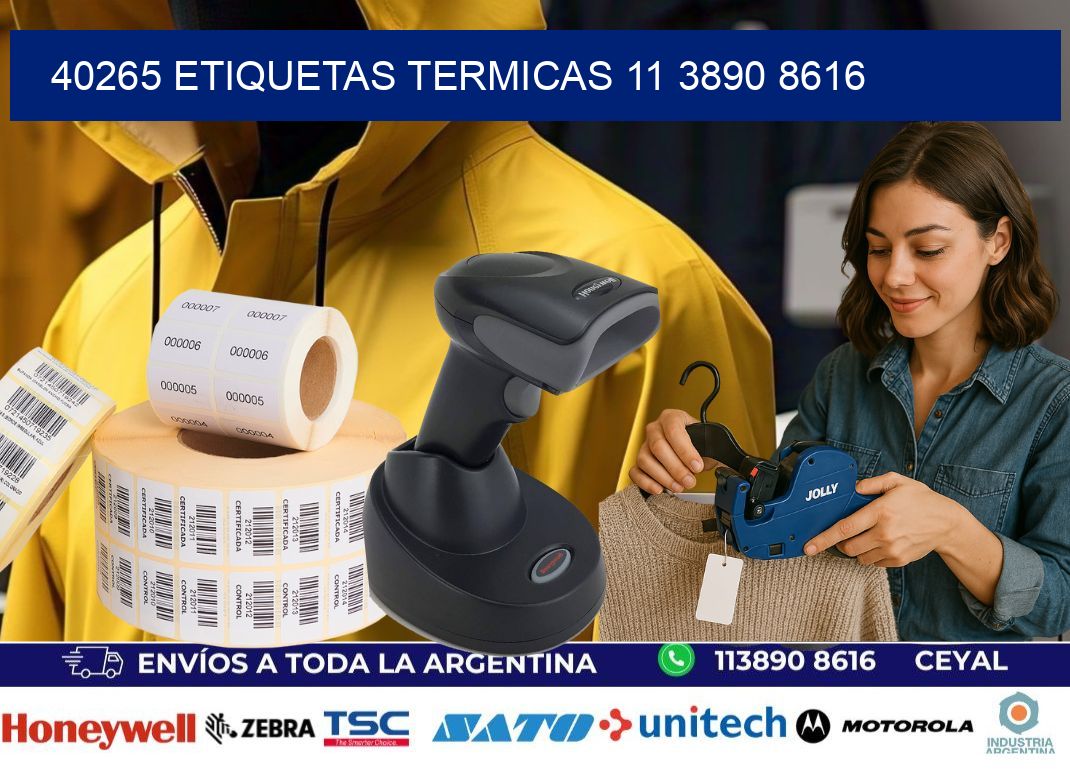 40265 ETIQUETAS TERMICAS 11 3890 8616
