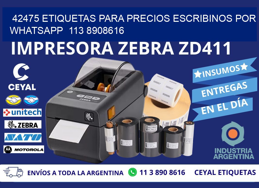42475 ETIQUETAS PARA PRECIOS ESCRIBINOS POR WHATSAPP 113 8908616
