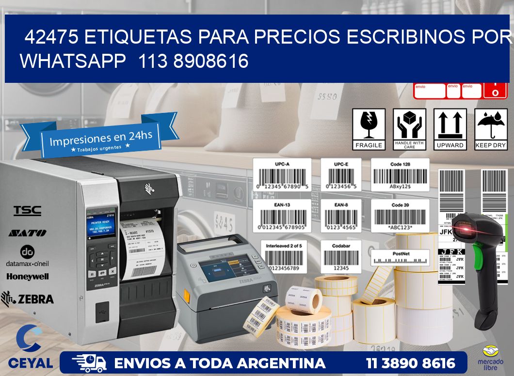 42475 ETIQUETAS PARA PRECIOS ESCRIBINOS POR WHATSAPP 113 8908616