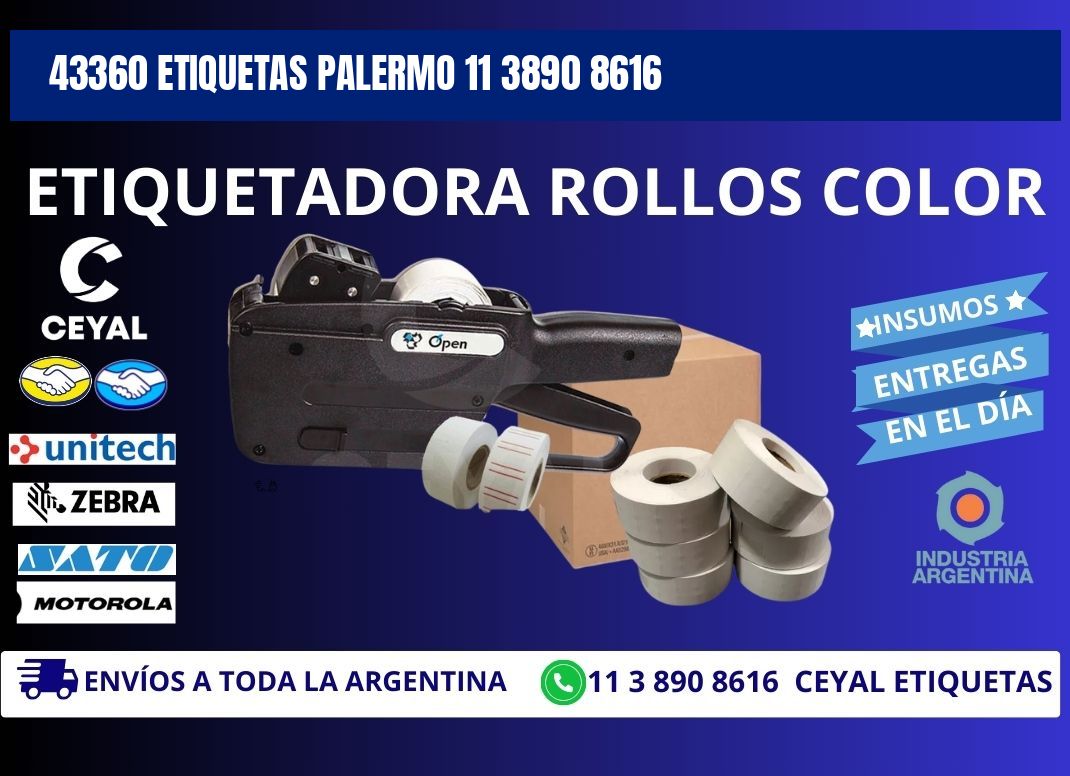43360 ETIQUETAS PALERMO 11 3890 8616