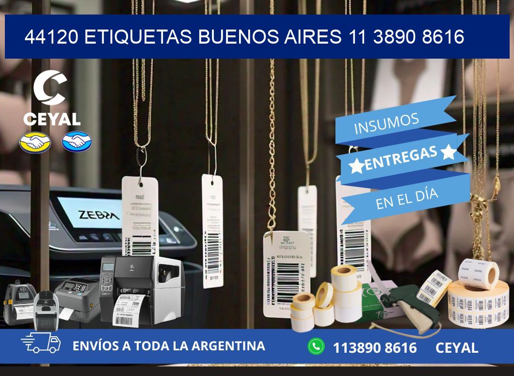 44120 ETIQUETAS BUENOS AIRES 11 3890 8616
