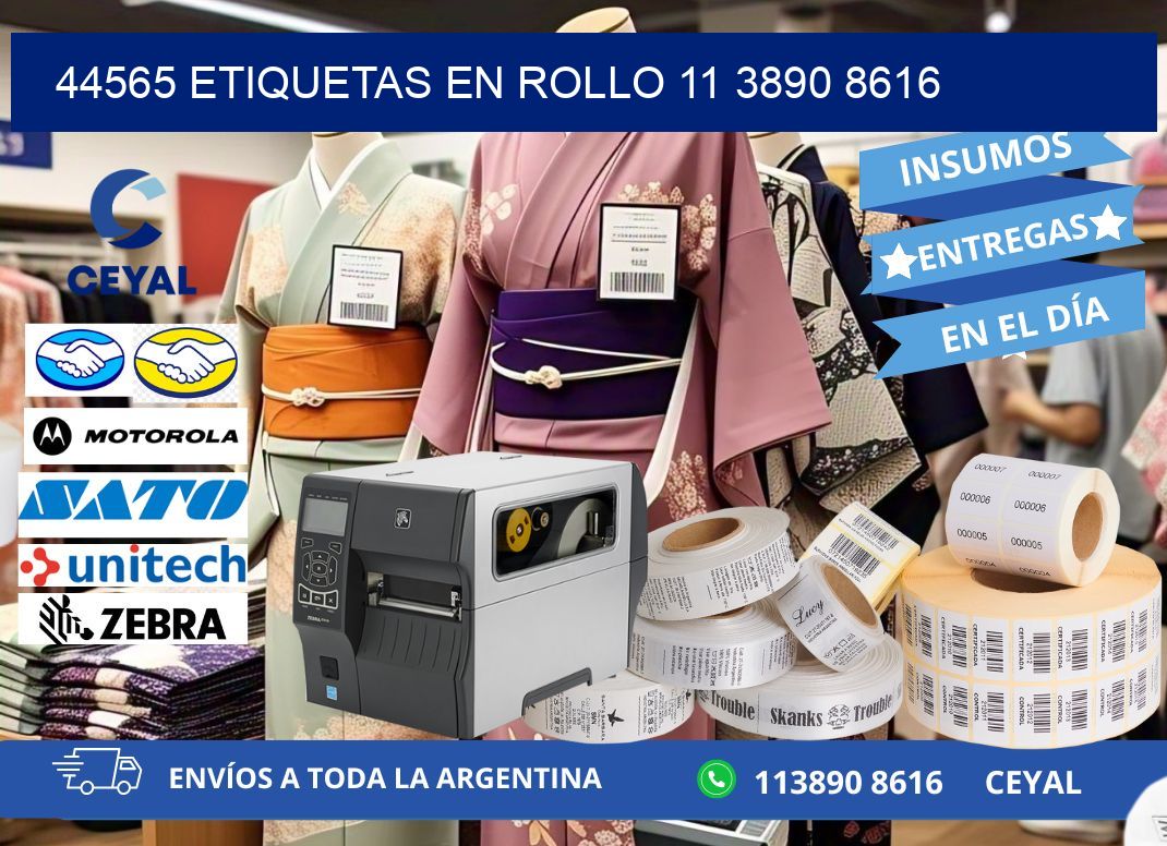 44565 ETIQUETAS EN ROLLO 11 3890 8616