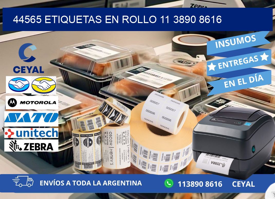 44565 ETIQUETAS EN ROLLO 11 3890 8616
