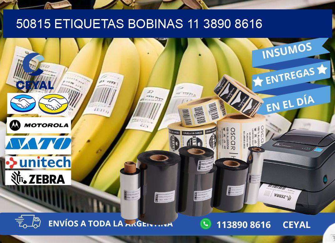 50815 ETIQUETAS BOBINAS 11 3890 8616