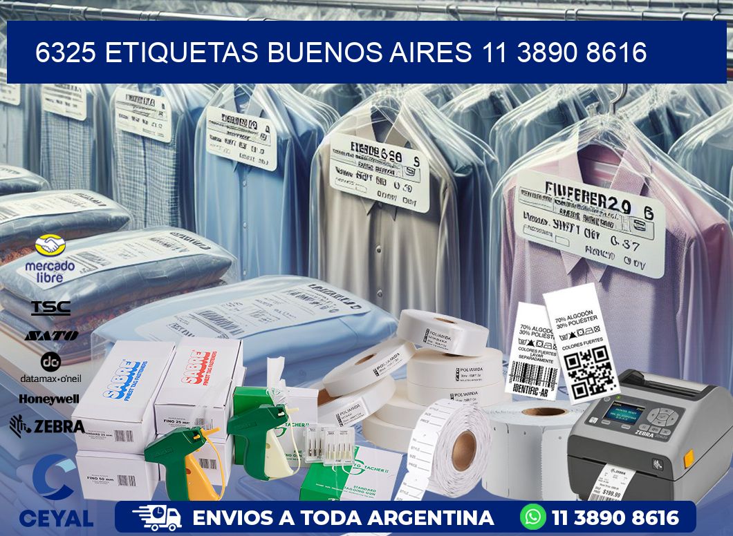 6325 ETIQUETAS BUENOS AIRES 11 3890 8616