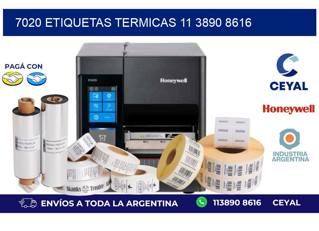 7020 ETIQUETAS TERMICAS 11 3890 8616
