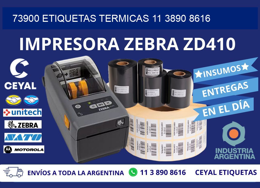 73900 ETIQUETAS TERMICAS 11 3890 8616