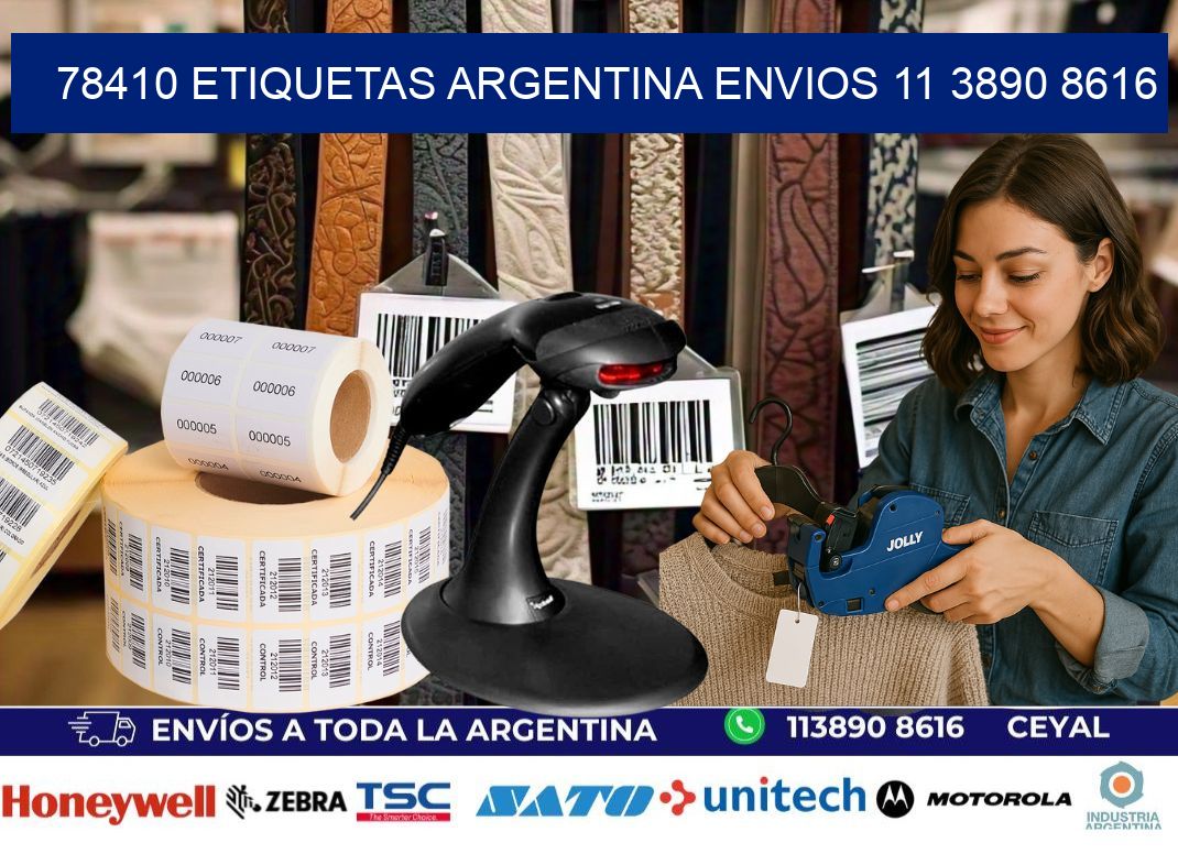 78410 ETIQUETAS ARGENTINA ENVIOS 11 3890 8616
