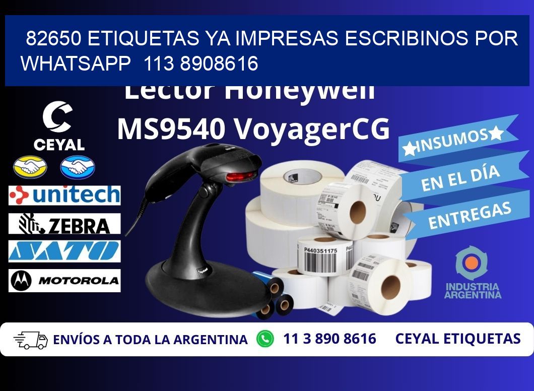 82650 ETIQUETAS YA IMPRESAS ESCRIBINOS POR WHATSAPP 113 8908616
