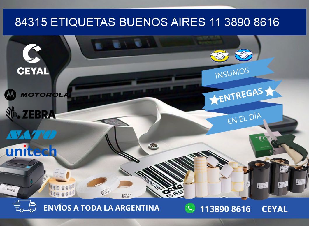 84315 ETIQUETAS BUENOS AIRES 11 3890 8616