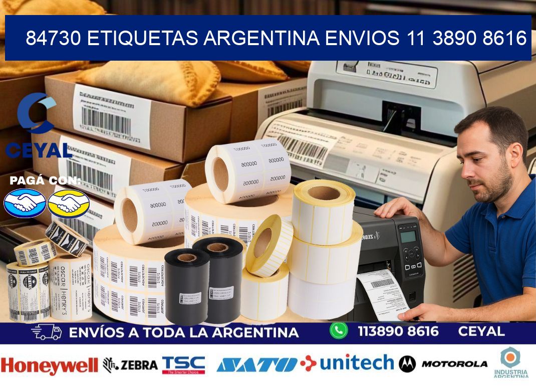 84730 ETIQUETAS ARGENTINA ENVIOS 11 3890 8616